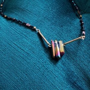 Handmade Necklace with Semi Precious Stones